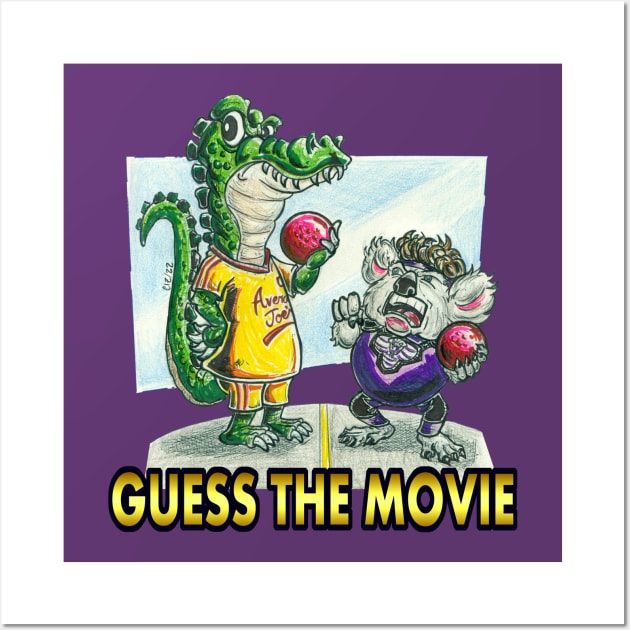 Guess the movie 3 Wall Art by CIZDIBUJOS